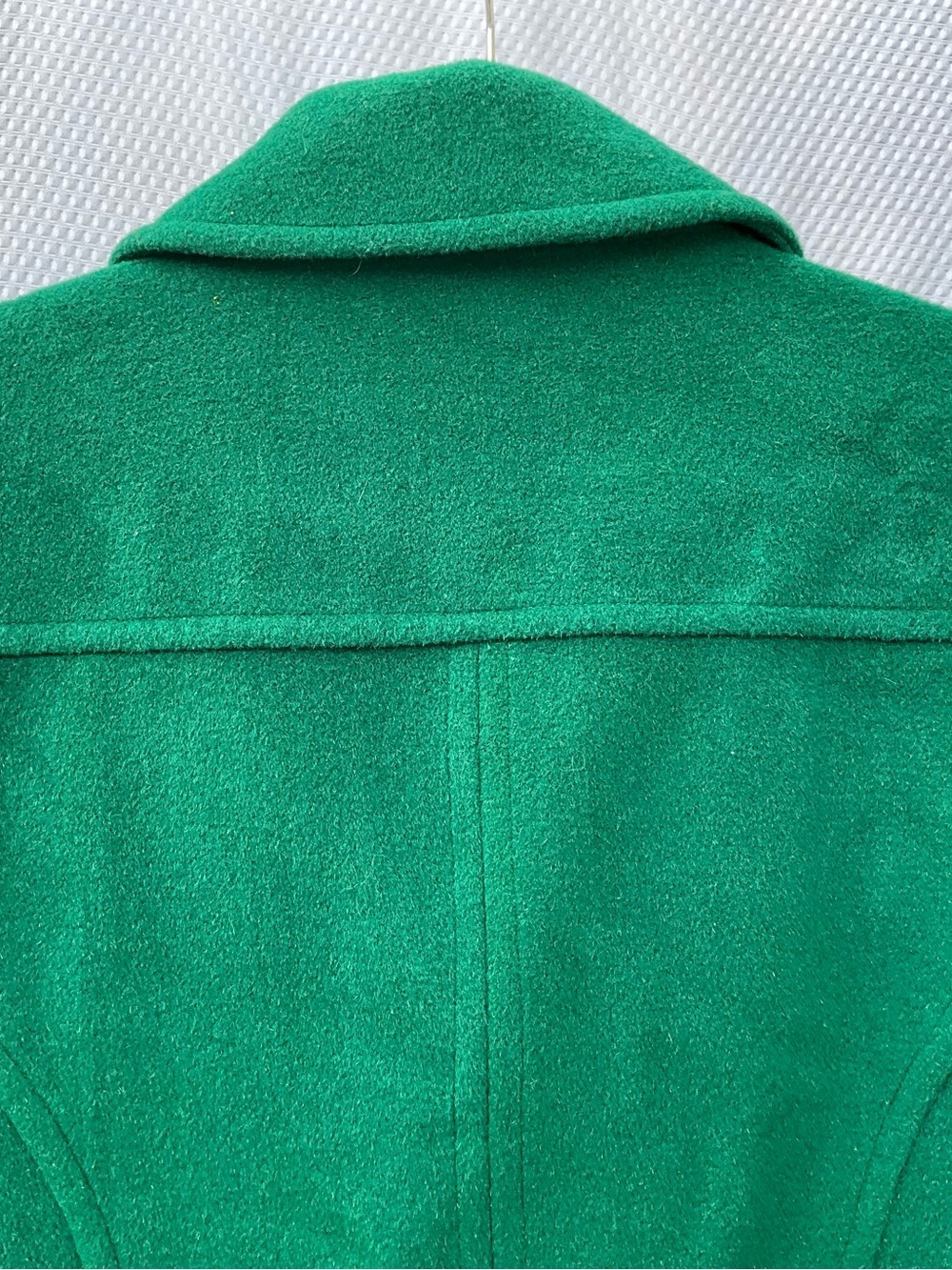 St. John's Bay Green Wool Cashmere Blend Peacoat Double Breasted XL - Picture 8 of 12